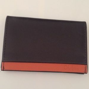 Cole hasn’t leather card case